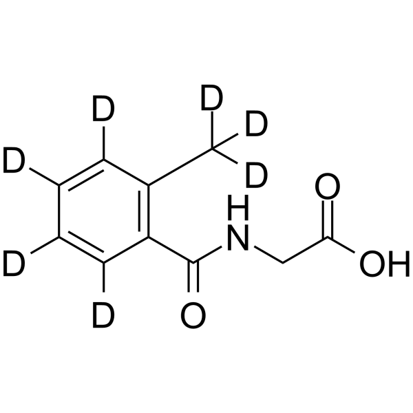 2-(2-Methylbenzamido)acetic acid-d7 (2-methylhippuric acid d7) 1216430-90-8